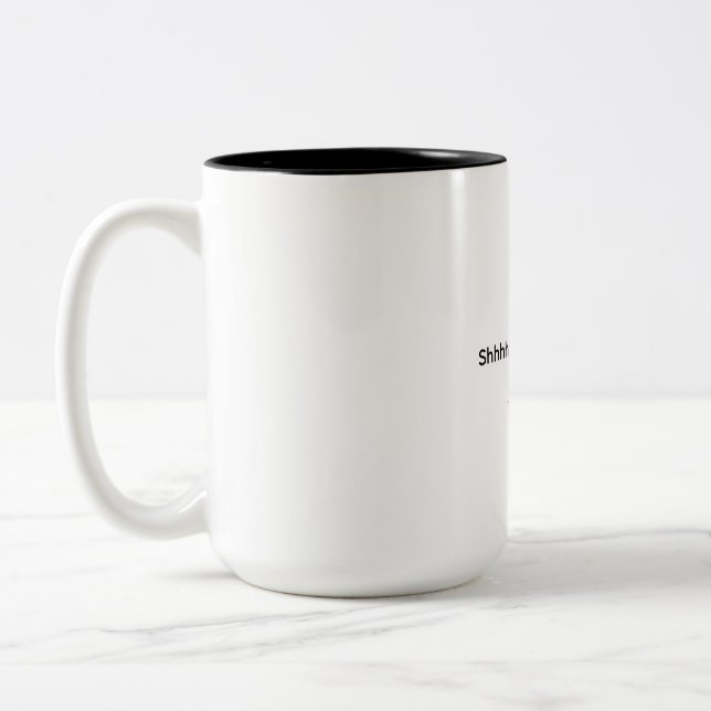 2 Couleurs Citation de Tasse à Café (Gauche)