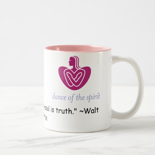 2 Couleurs Citation de Walt Whitman de tasse de POINTS (Droit)