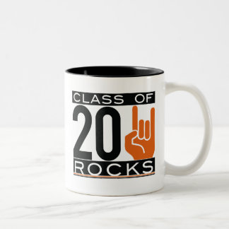 2 Couleurs Classe de 2011 roches - tasse
