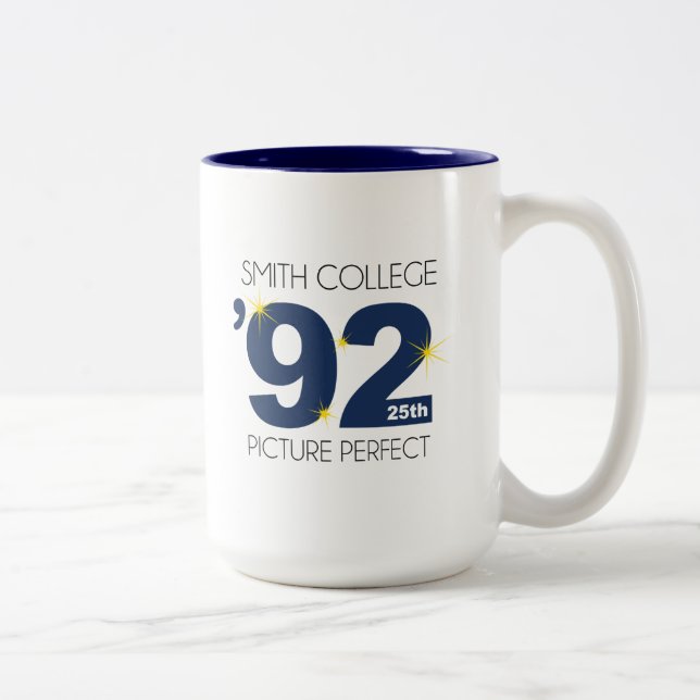 2 Couleurs Classe d'université de Smith de 25ème tasse de la (Droit)