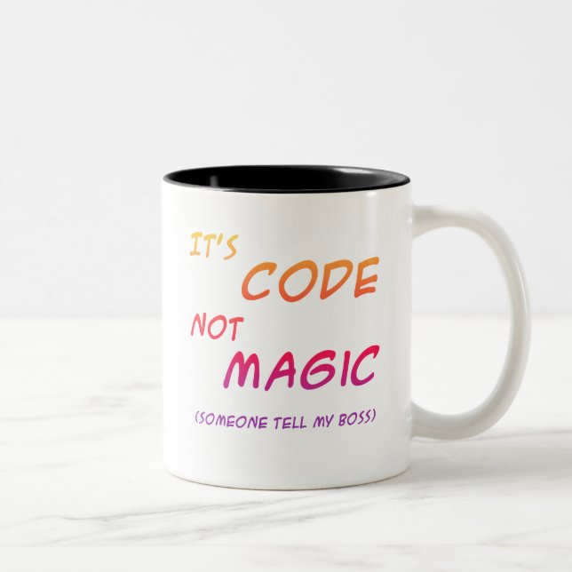 2 Couleurs Codez la tasse magique (Droit)