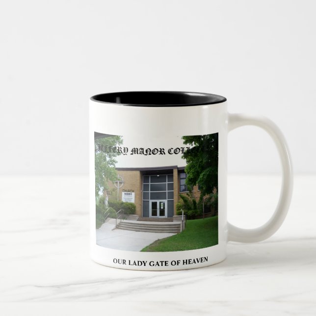 2 COULEURS COLLECTION DE TASSE DE MANOIR DE JEFFERY (Droit)