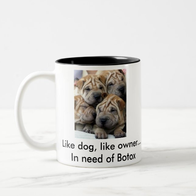 2 Couleurs Comme le chien, comme la tasse de café de (Gauche)