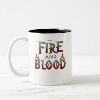 2 Couleurs Conception de la tasse "Feu et Sang"