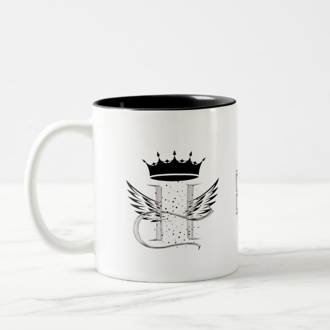 2 Couleurs Conception de manchon de tasse à café – Une touche (Gauche)