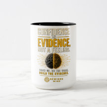 Confiance Est Preuve | Tasse Deux Tons Esprit Repr