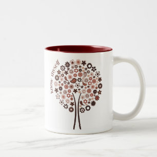 2 Couleurs Connaissez Thyself - tasse d'arbre