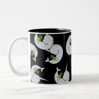 2 Couleurs Cosse de tasse de Narwhals