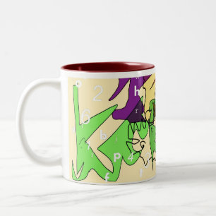 2 Couleurs couches de tasse