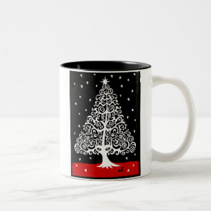 2 Couleurs Crânes pour la tasse de Noël