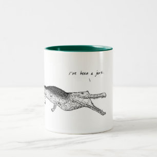 2 Couleurs Crocodile, j'ai été une secousse, tasse animale