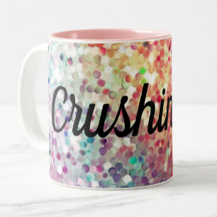 2 Couleurs Cruser ça a frangé la tasse de café cadeau pour el