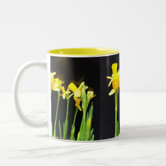 2 Couleurs Daffodique thé et café tasse
