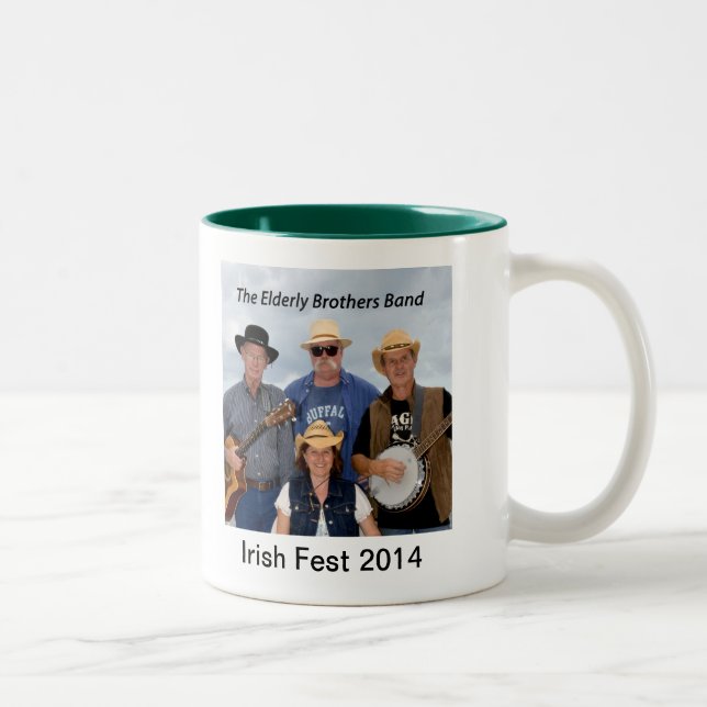 2 Couleurs De bande pluse âgé de 2014 tasse commémorative (Droit)