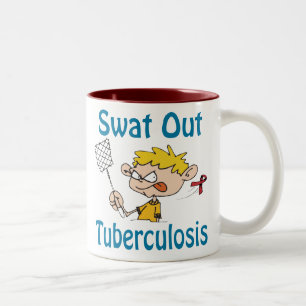 2 Couleurs De coup tasse de tuberculose