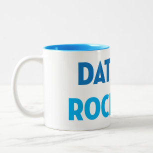 2 Couleurs De données tasse de Rockstar à savoir