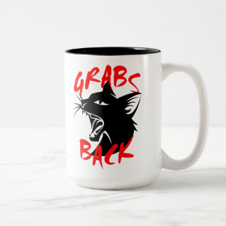 2 Couleurs De grippages grande tasse de retour