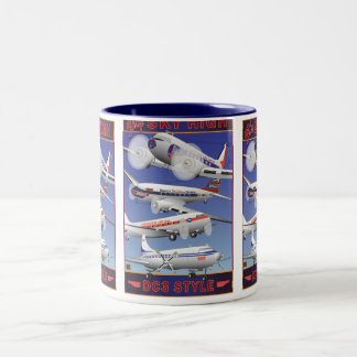 2 Couleurs De mouche tasse très haut dans le ciel -
