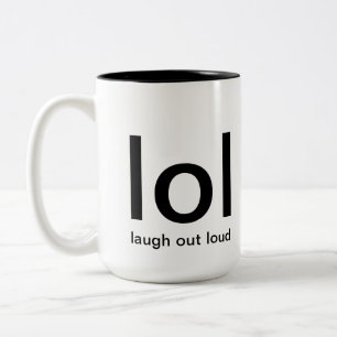 2 Couleurs de rire tasse bruyante