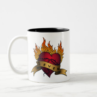 2 Couleurs De tasse plein o péché de la cale