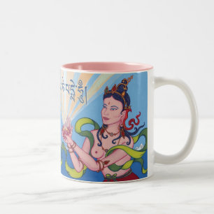 2 Couleurs Déesse de offre de TASSE + bourdonnement de l'OM