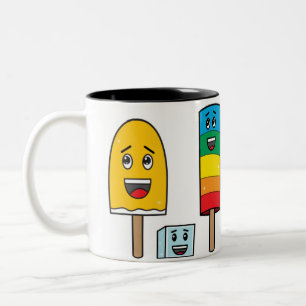2 Couleurs Défilé de Popsicle - tasse