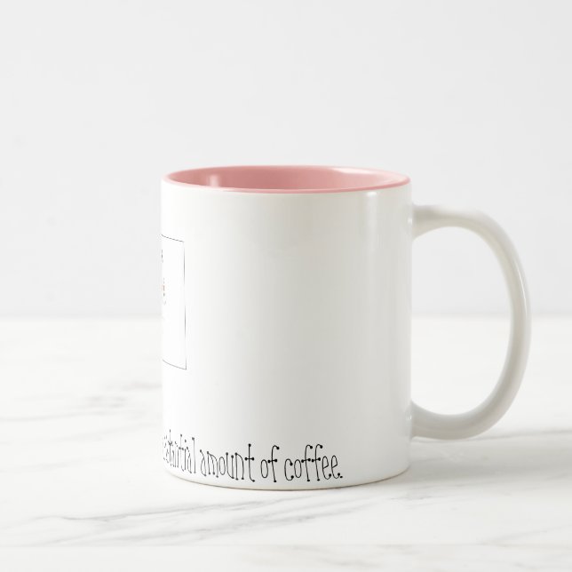2 Couleurs Derrière chaque tasse réussie de femme (Droit)