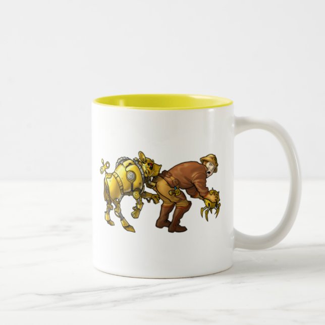 2 Couleurs Destroyer contrecarré ! Tasse (Droit)