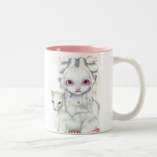 2 Couleurs "Deux" d'une tasse aimable