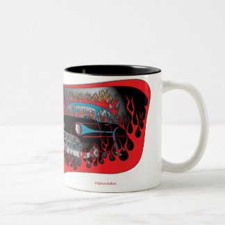 2 Couleurs Deux tasse de Chevy du ton 54