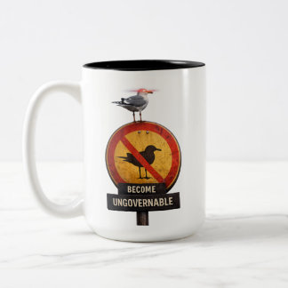 2 Couleurs Devenez une Tasse Rebelle Ingouvernable – Drôle de