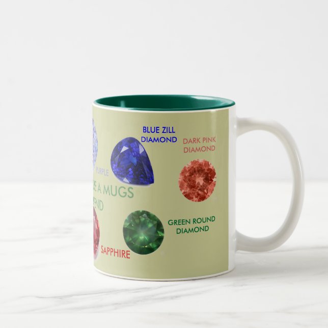 2 COULEURS DIAMANTS ! TASSE (Droit)