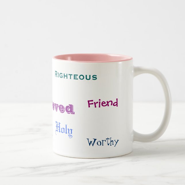 2 Couleurs Dieu m'appelle tasse (Droit)