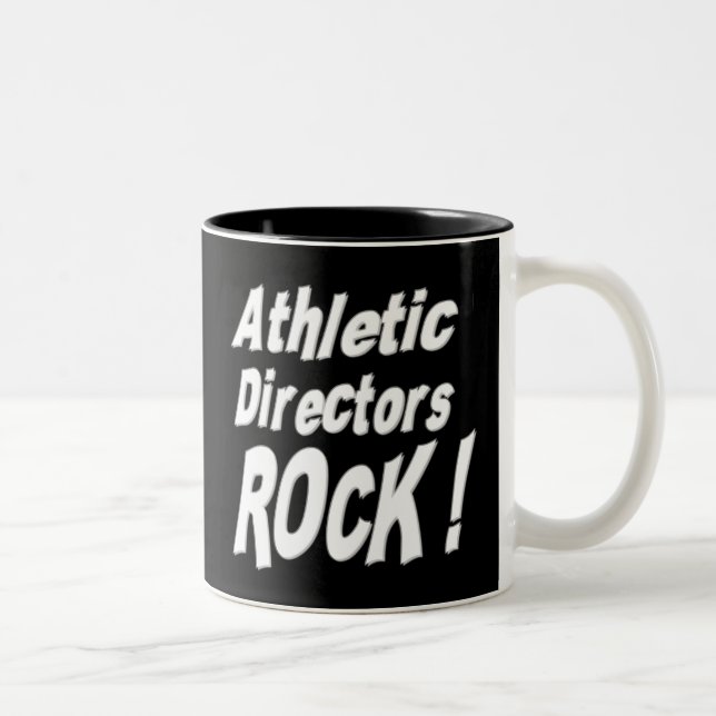 2 Couleurs Directeurs sportifs Rock ! Tasse (Droit)