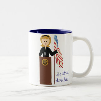 2 Couleurs Disparaissent la tasse de Hillary