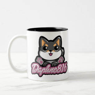 2 Couleurs Double tasse dégrossie de Daphne 816