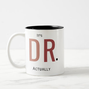 2 Couleurs DR Mugs, tasse de café médecin