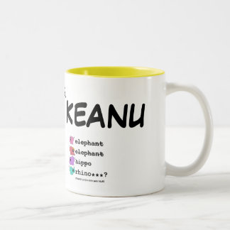 2 Couleurs e.e.h.r… ? Tasse droitière de Keanu