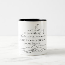 ECCLESIASTES 3:1 - Tasse à café