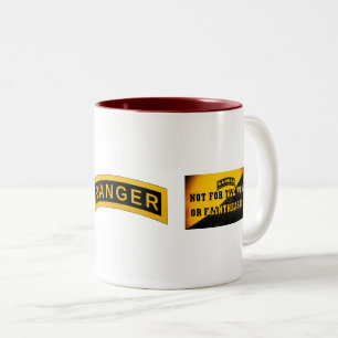2 Couleurs École de garde forestière d'armée - tasse à de