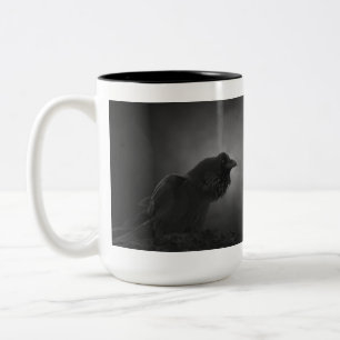 2 Couleurs Écoute de corbeau de Raven et préjudice, tasse