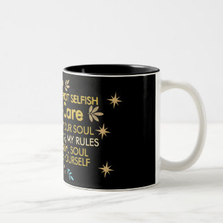 2 Couleurs Élégant Tasse de Café de Bien-être avec Citation d
