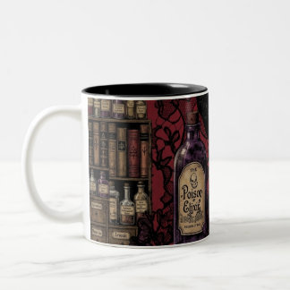 2 Couleurs Élixirs Curieux & Tasse à Café Gothique Raven 330