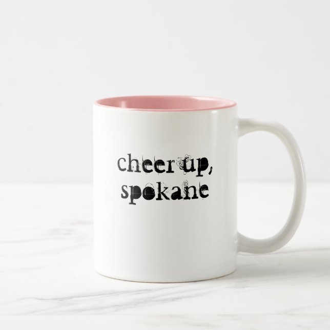 2 Couleurs encouragez, TASSE de Spokane (Droit)