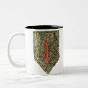 2 Couleurs ęr Tasse de Division d'infanterie