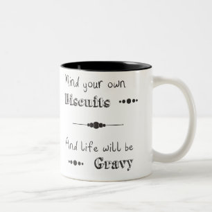 2 Couleurs Esprit humoristique votre propre tasse d'affaires