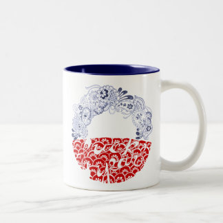 2 Couleurs Estacade à claire-voie yeh ! Obama ! tasse