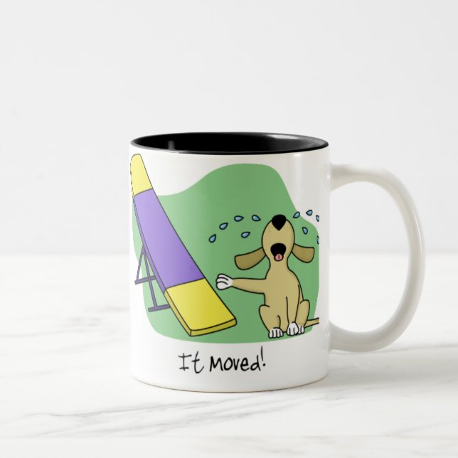 2 Couleurs Étude de la tasse d'agilité de bascule (Droit)