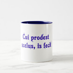 2 Couleurs Expression latine sur la tasse d'avocat