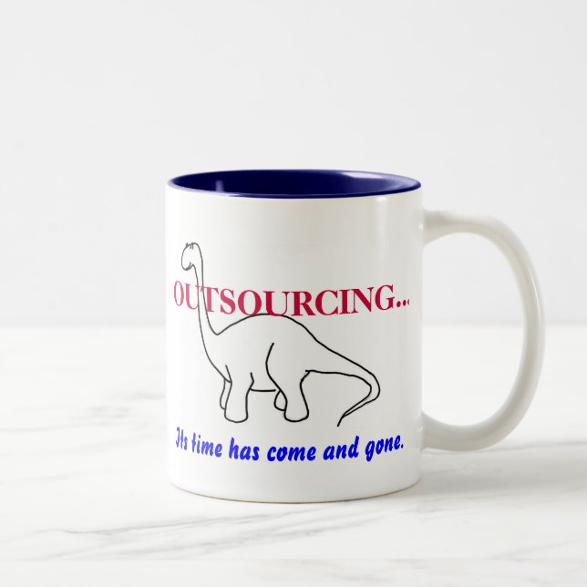 2 Couleurs EXTERNALISANT…, tasse de dinosaure (Droit)